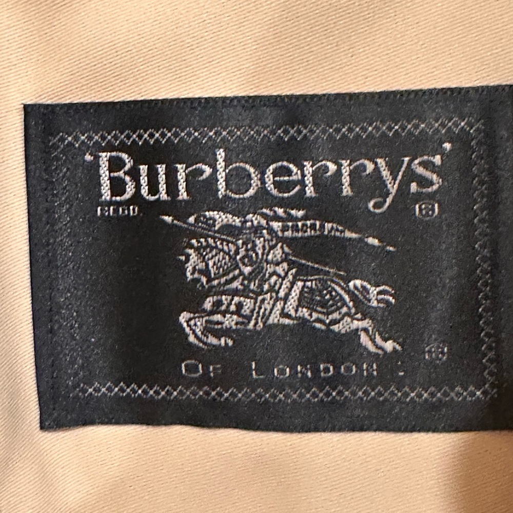 Vintage Burberrys' Beige Trench Coat